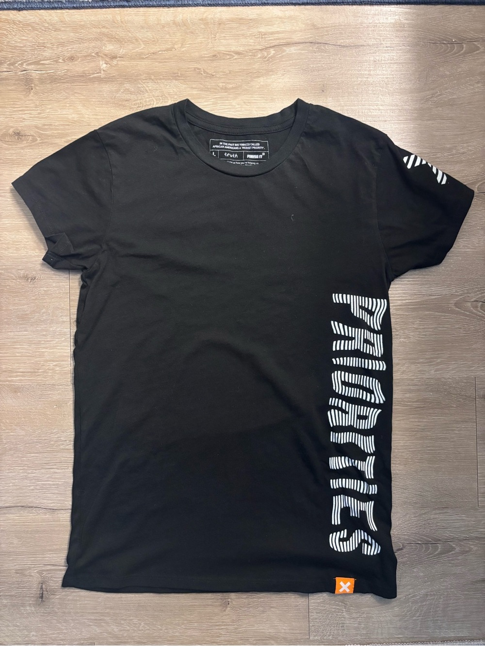 2017 Truth Initiative “Stop Profiling” Campaign T-Shirt | Size Large